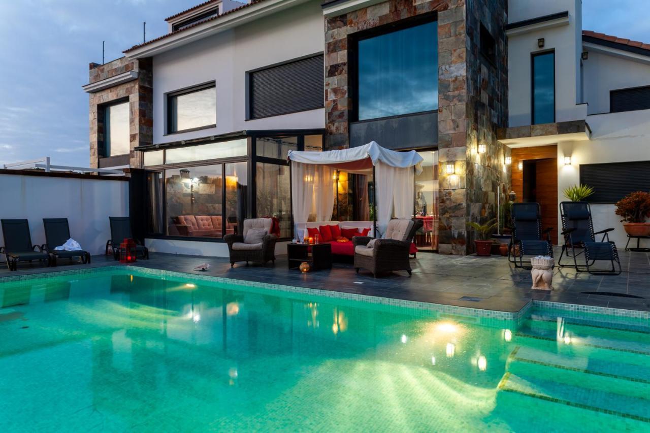 Chalet Con Piscina Privada En Mazagón Buitenkant foto