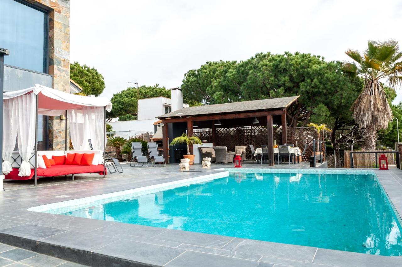 Chalet Con Piscina Privada En Mazagón Buitenkant foto