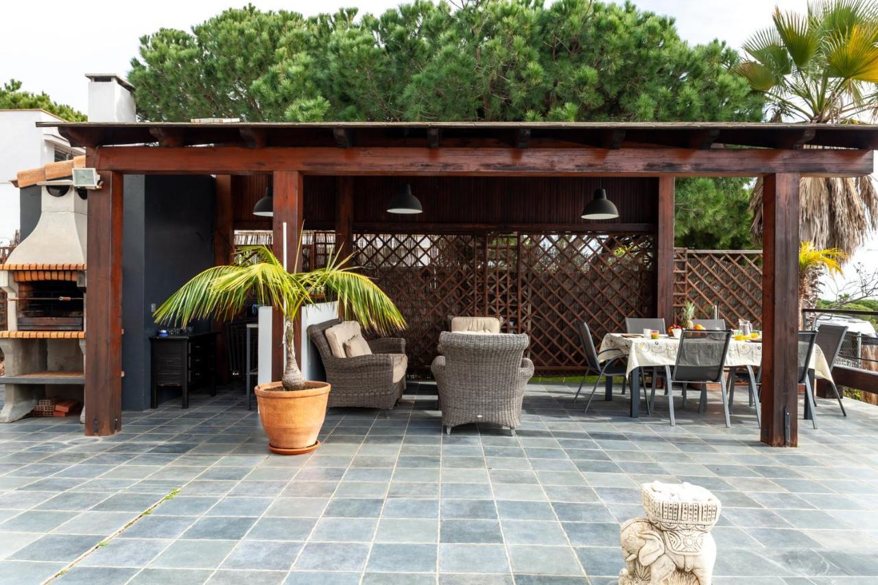 Chalet Con Piscina Privada En Mazagón Buitenkant foto