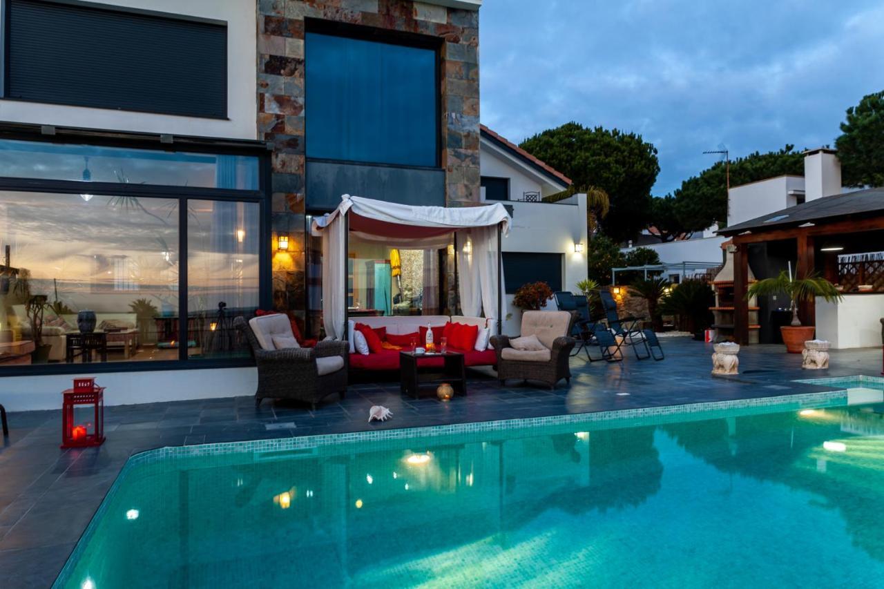 Chalet Con Piscina Privada En Mazagón Buitenkant foto